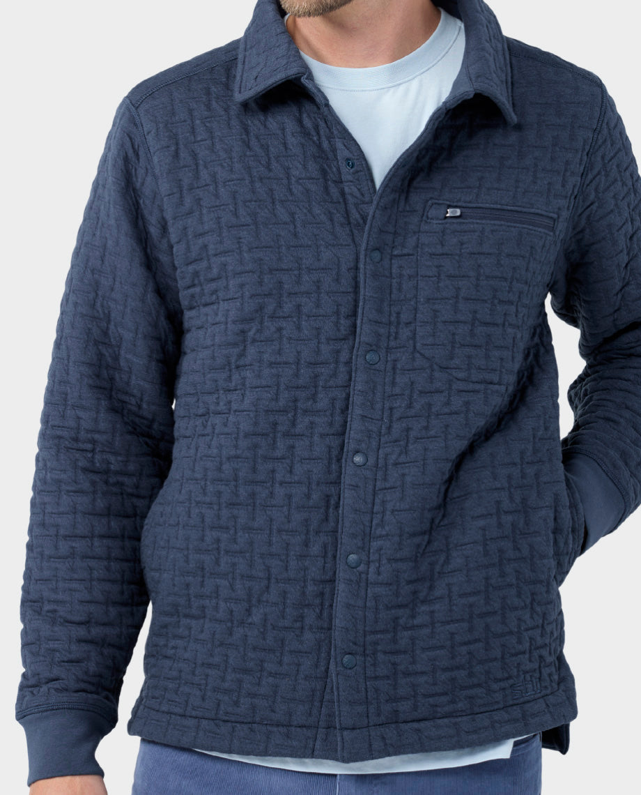 Chemise à boutons pression pour homme