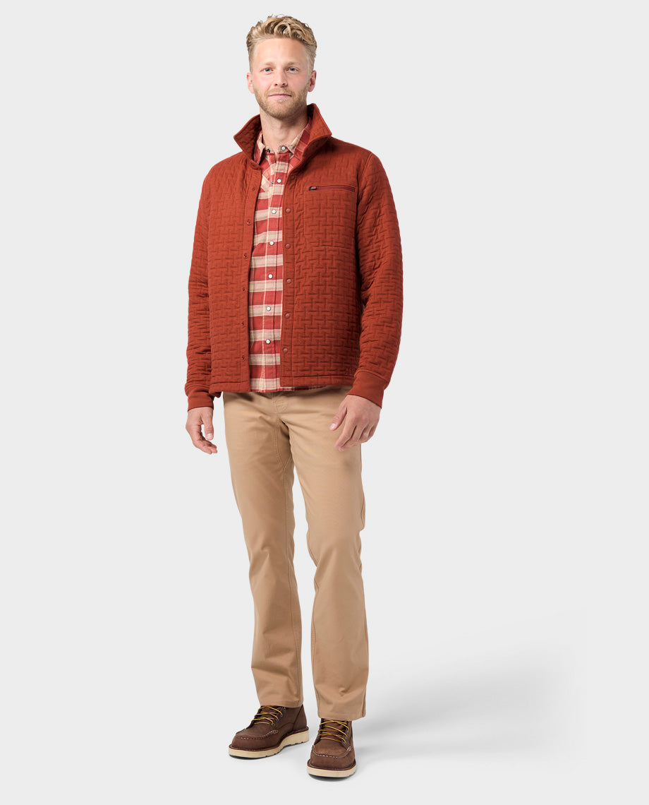 Chemise à boutons pression pour homme