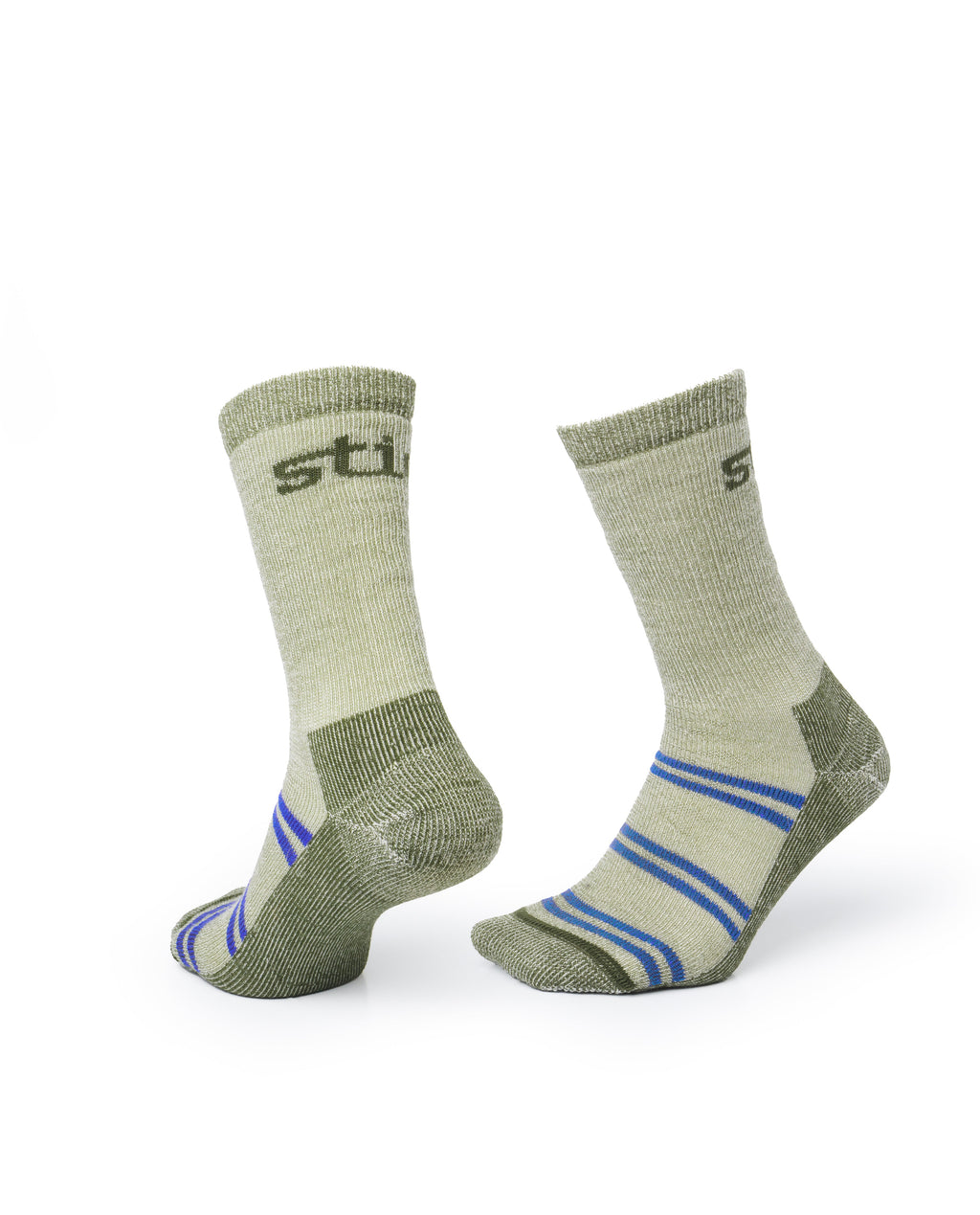 Chaussettes mi-mollet à rembourrage moyen pour la randonnée
