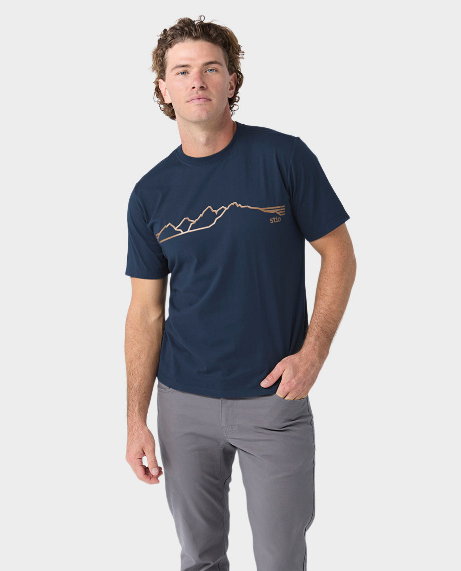 T-shirt Lacets Teton